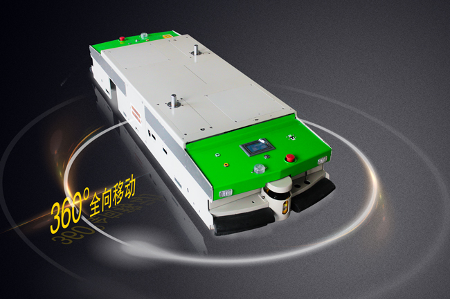 AGV del volante para la dirección magnética de la capacidad de carga 1000kg de la manipulación de materiales