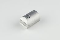External Grab Connection Round Aluminum Tube Connectors With Surface Treatment