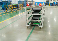 DC24V Unmanned AGV Warehouse Automation , Intelligent Automated Guided Carts
