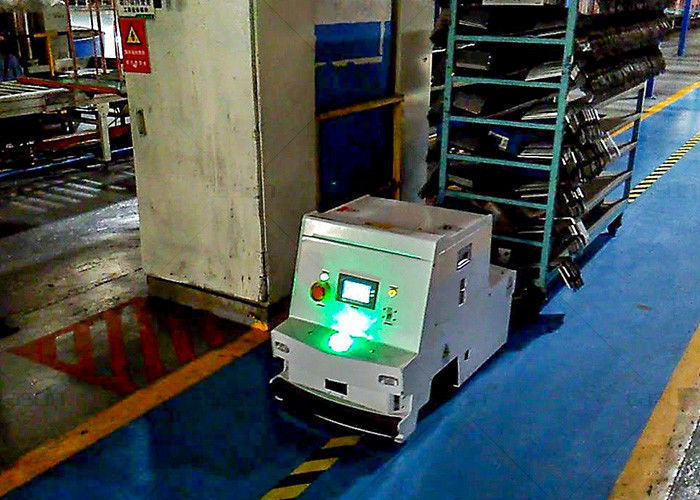 Tugger Type Smart AGV Track Navigation For ASRS System Low Using Cost